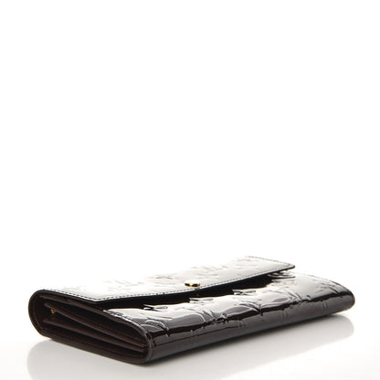 Louis Vuitton Vernis Sarah Wallet Amarante 4 of 6