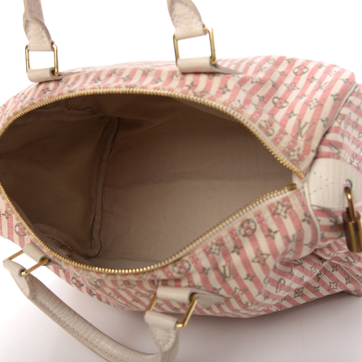 Louis Vuitton Mini Lin Croisette Speedy 30 Rouge 5 of 11