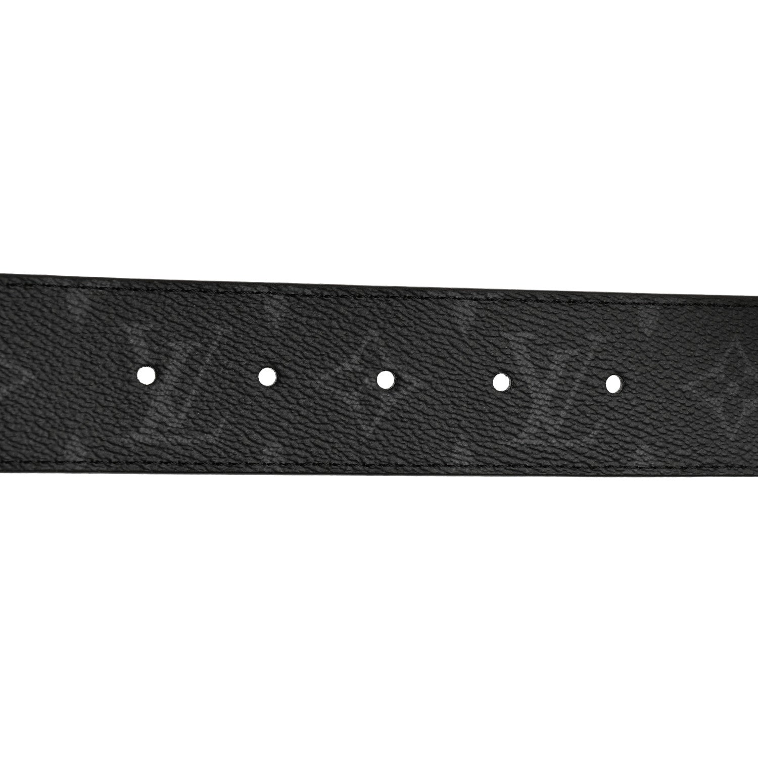 Louis Vuitton Monogram Eclipse Taigarama 40mm LV Initiales Reversible Belt 110 44 Black 6 of 7