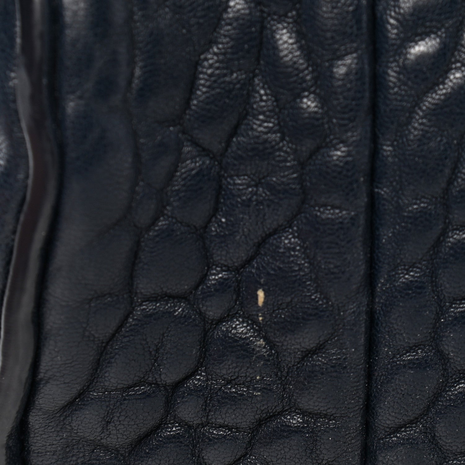 Alexander Wang Pebbled Lambskin Rockie Navy Silver Hardware 8 of 8