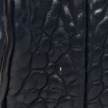 Alexander Wang Pebbled Lambskin Rockie Navy Silver Hardware 8 of 8