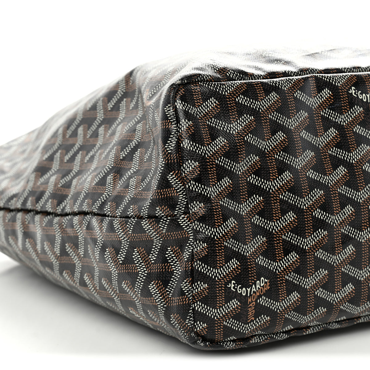 Goyardine Saint Louis PM Black Gold
