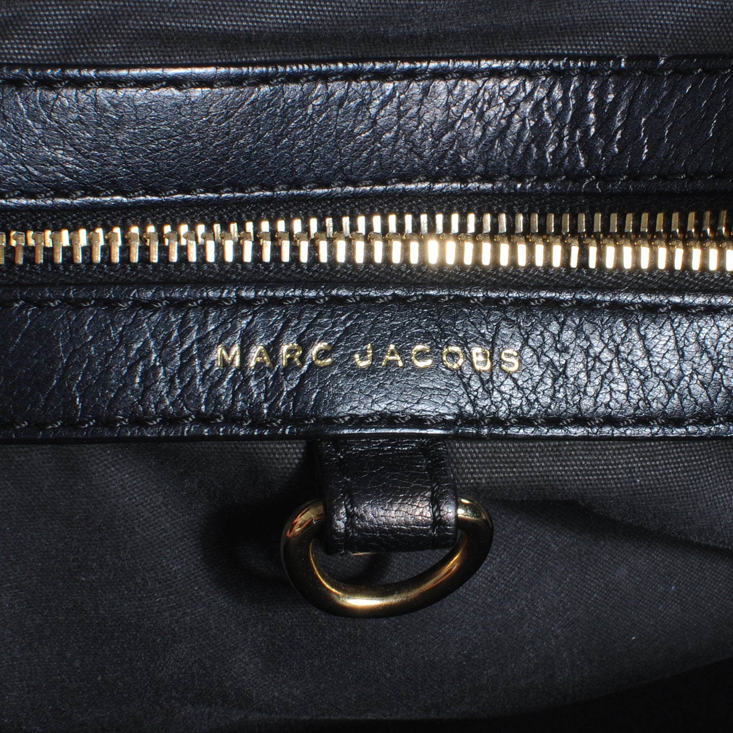 Quilted Leather Stardust Stam Black