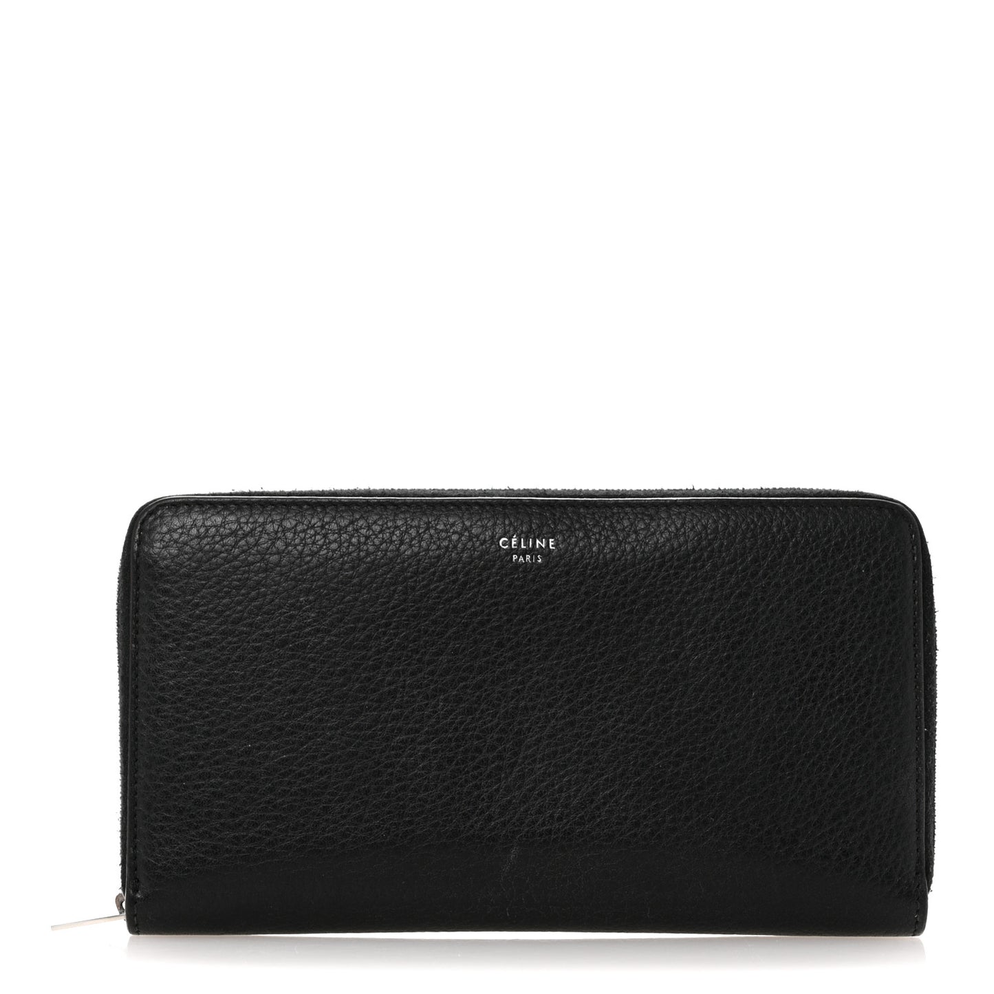 Calfskin Zip Around Multifunction Wallet Citron