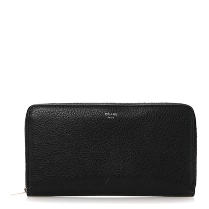 Celine Calfskin Zip Around Multifunction Wallet Citron 1 of 14