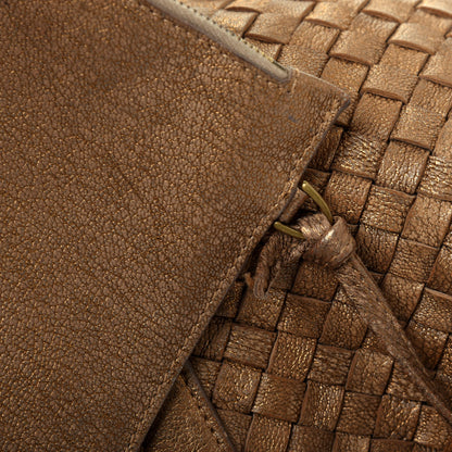 Bottega Veneta Chevre Intrecciato Medium Cabat Ottone 19 of 26