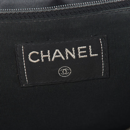 Chanel Lambskin Chocolate Bar Mademoiselle Flap Black 5 of 11