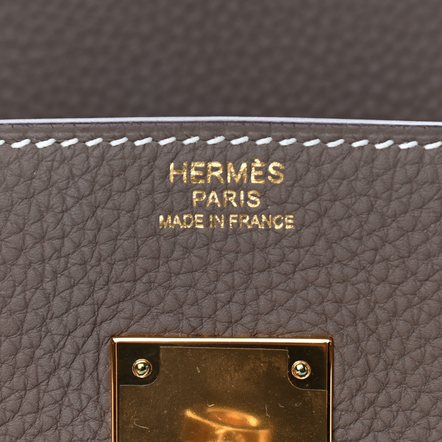 Hermes Togo Birkin 30 Etoupe 6 of 11