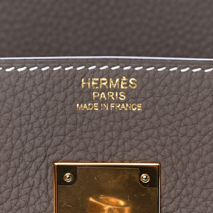Hermes Togo Birkin 30 Etoupe 6 of 11