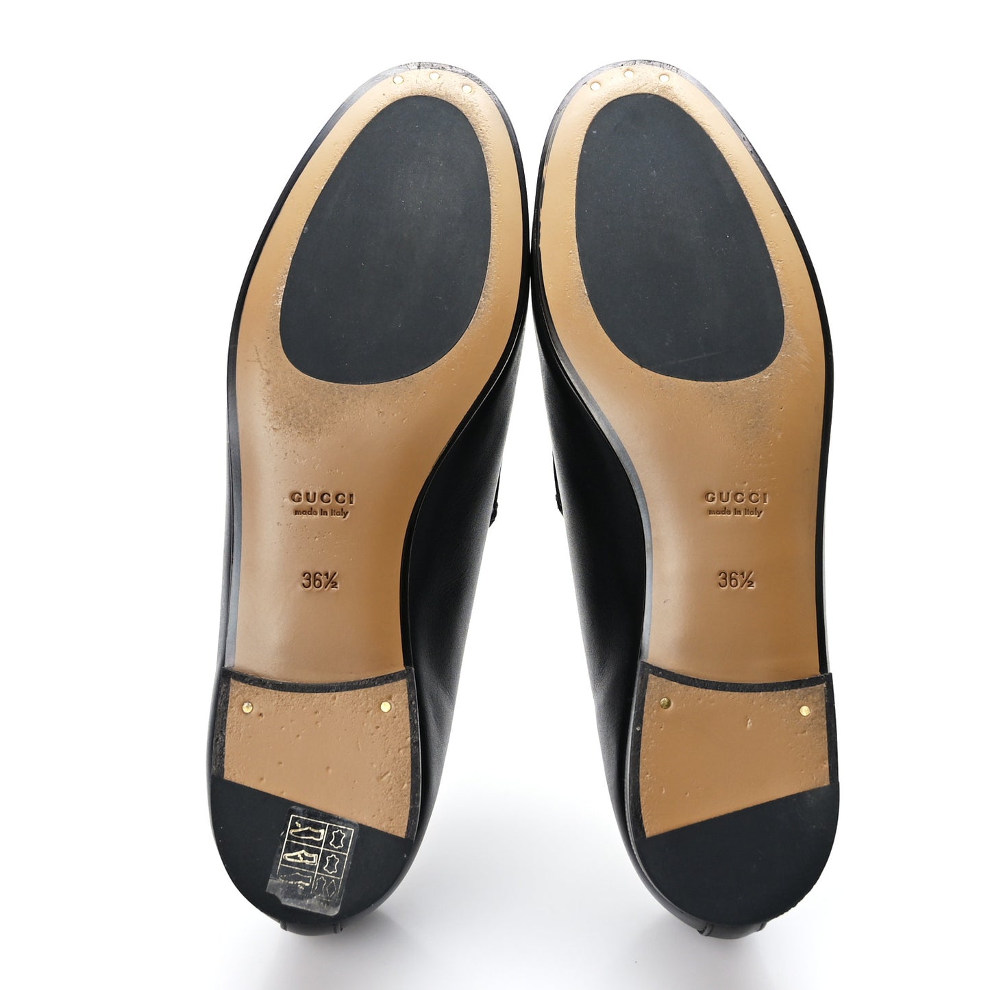 Lambskin Womens Brixton Horsebit Loafers 36.5 Black
