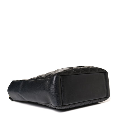 Chanel Caviar Quilted Petit Shopping Tote PST Black 4 of 14