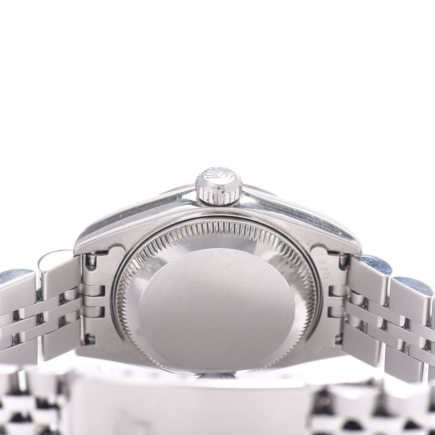 Stainless Steel 18K White Gold Diamond 26mm Oyster Perpetual Datejust Watch Pink 79174