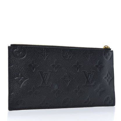 Louis Vuitton Empreinte Felicie Chain Wallet Zippered Insert Black 3 of 6