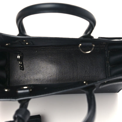 Saint Laurent Grained Calfskin Nano Sac De Jour Black 5 of 7
