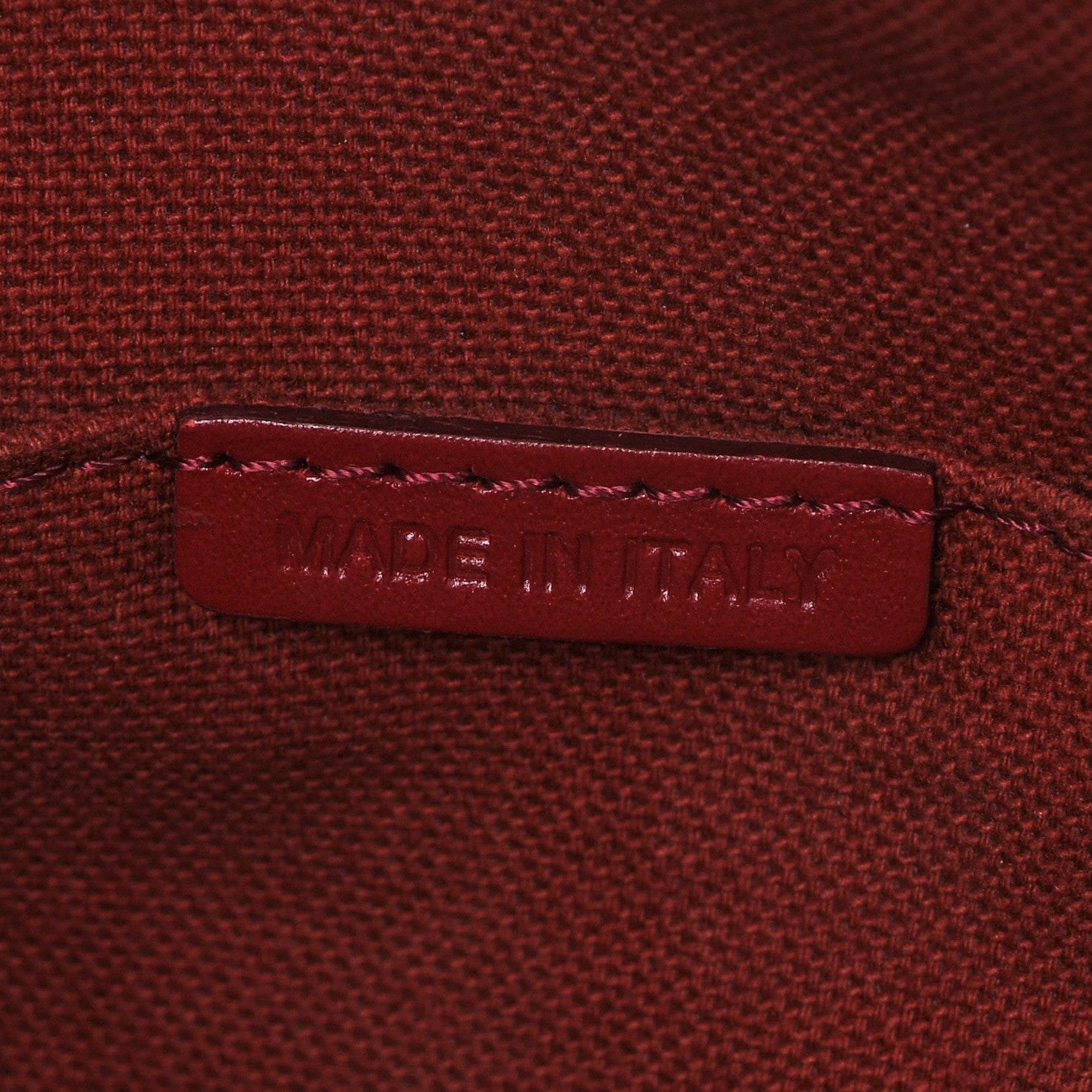 Burberry Haymarket Check Small Salisbury Tote Military Red 7 of 7