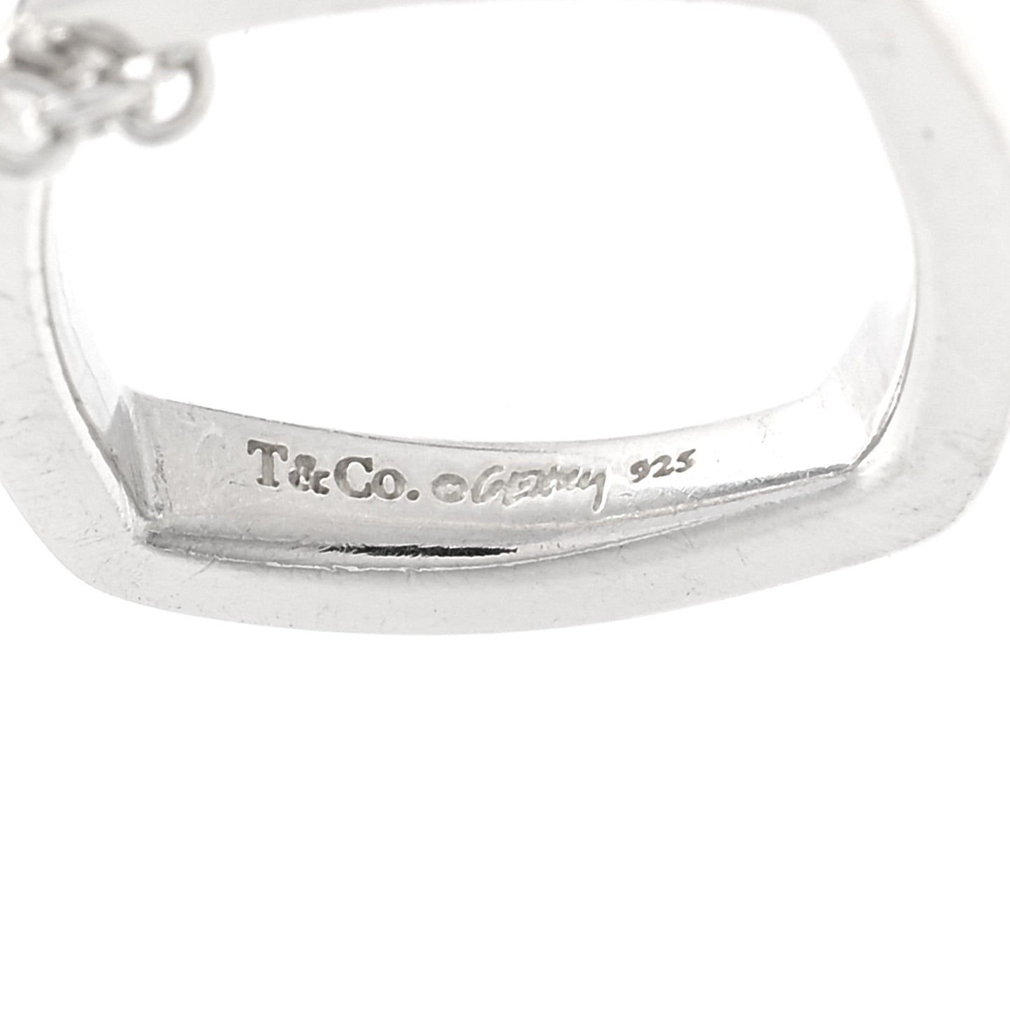 Sterling Silver Frank Gehry Torque Pendant Necklace