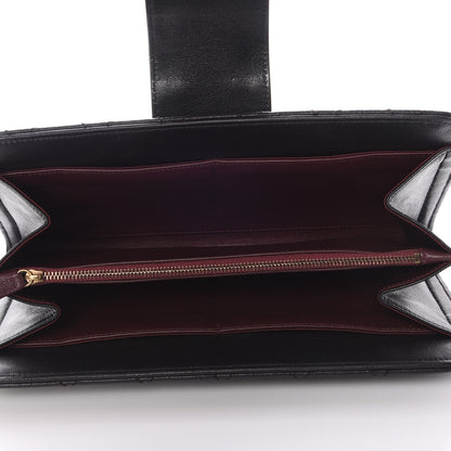 Chanel Sheepskin Quilted Beauty Lock Clutch Black 5 of 8