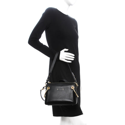 Chloe Calfskin Medium Roy Bag Black 3 of 8