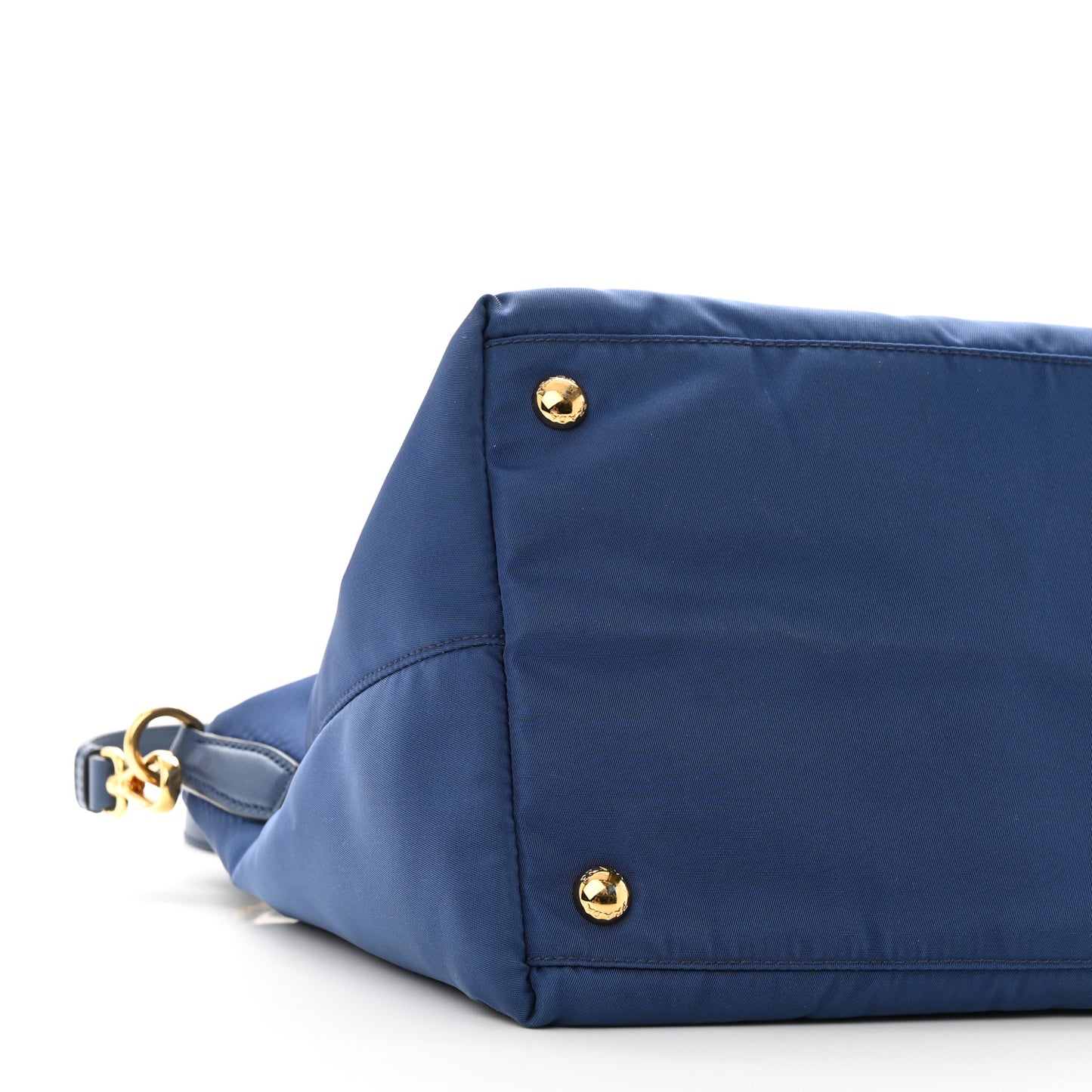 Tessuto Nylon Saffiano Tote Royal Blue