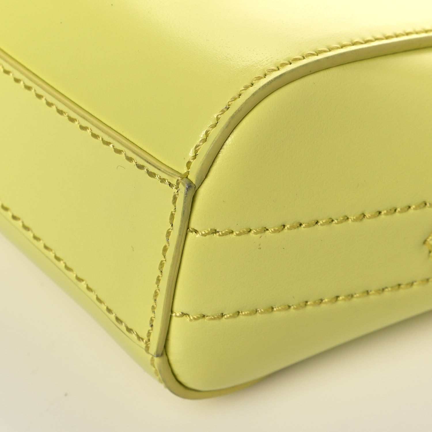 Givenchy Smooth Calfskin Nano Antigona Acid Yellow 8 of 10