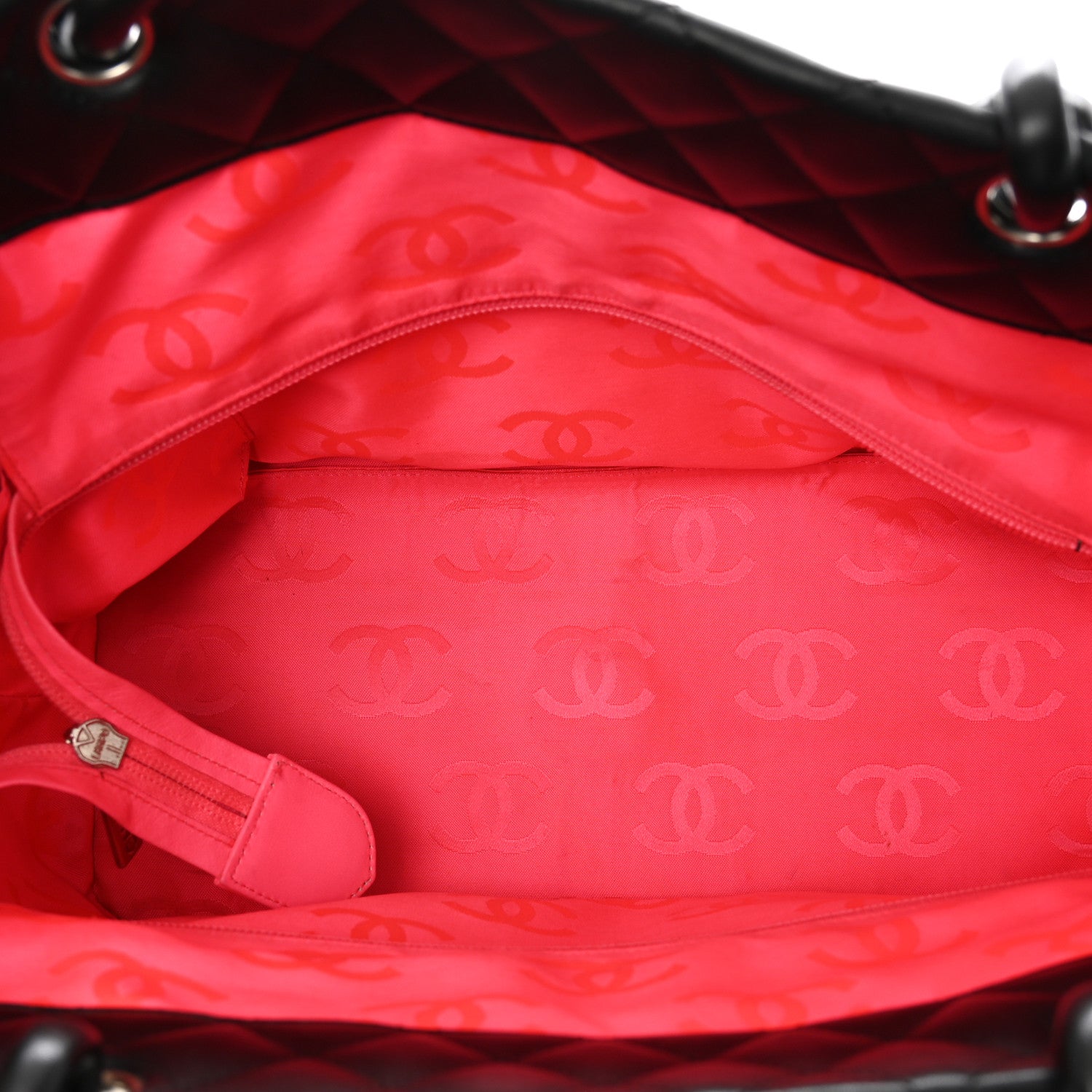 Chanel Calfskin Quilted Large Cambon Tote Black 5 of 19