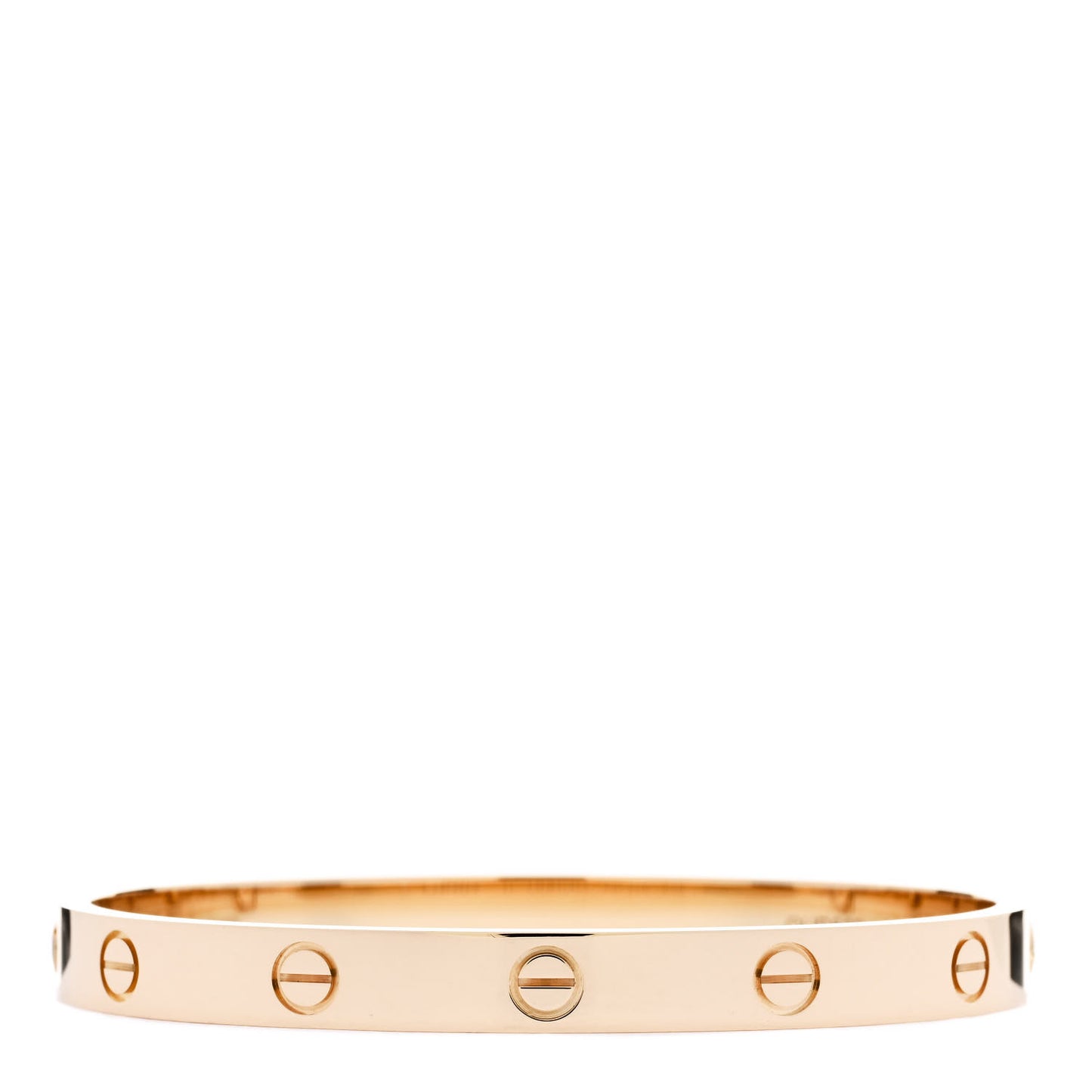 18K Yellow Gold LOVE Bracelet 17