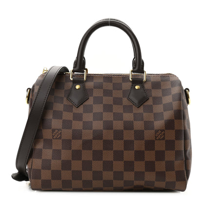 Louis Vuitton Damier Ebene Speedy Bandouliere 25 1 of 9