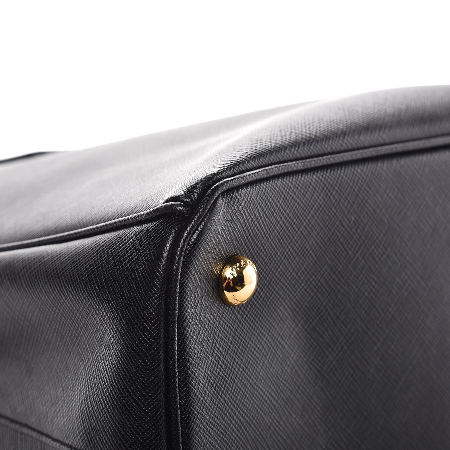 Prada Saffiano Lux Medium Tote Nero Black 9 of 13