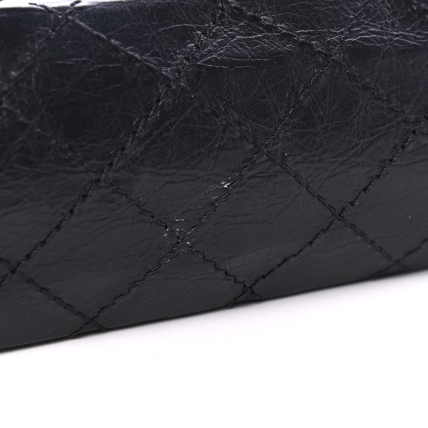 Chanel Aged Calfskin Quilted 2.55 Reissue Mini Flap Black 5 of 5