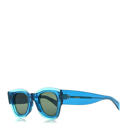 Celine Acetate Sunglasses CL 41446/S Blue 1 of 6
