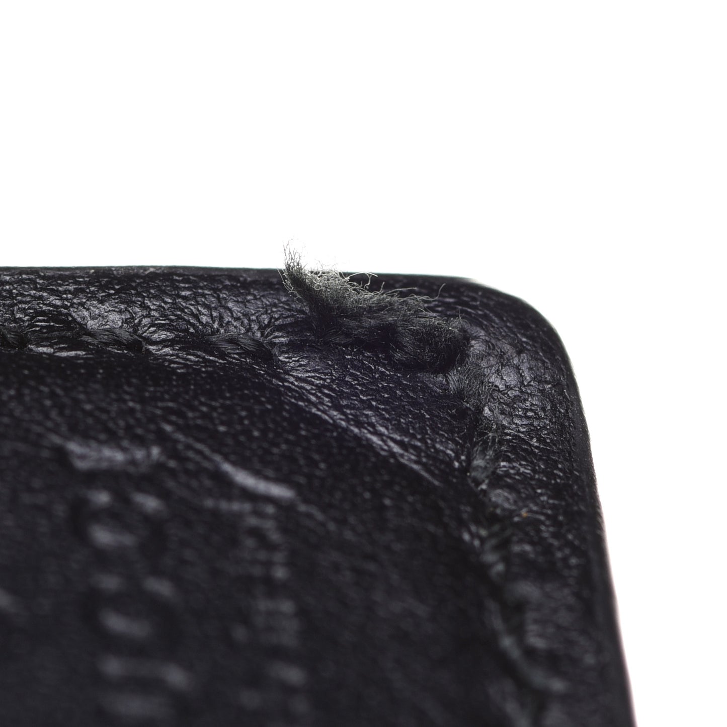 GG Supreme Monogram Fox Nice Bi-Fold Wallet Black Grey