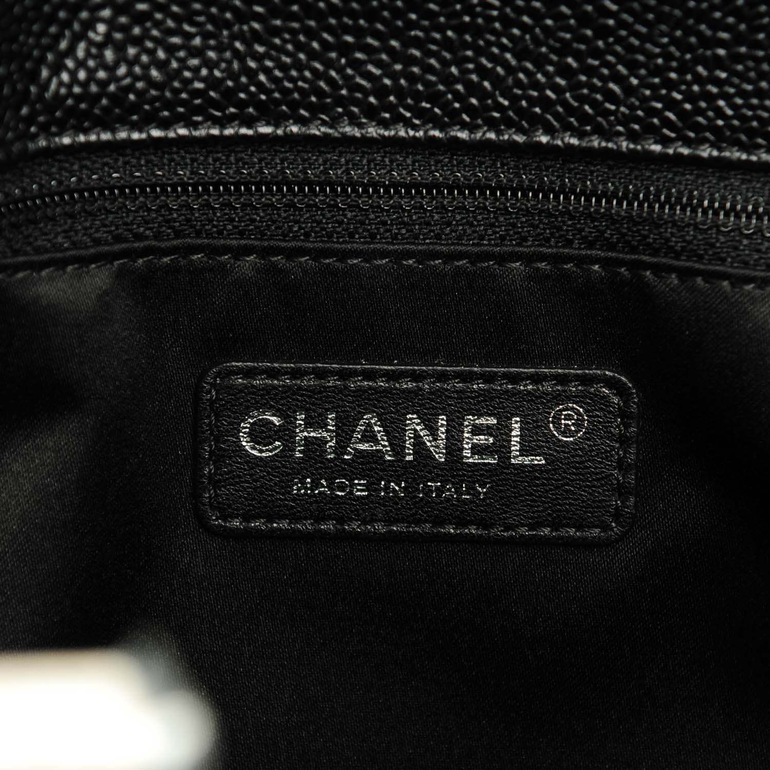 Chanel Caviar Quilted Grand Shopping Tote GST Black 6 of 7