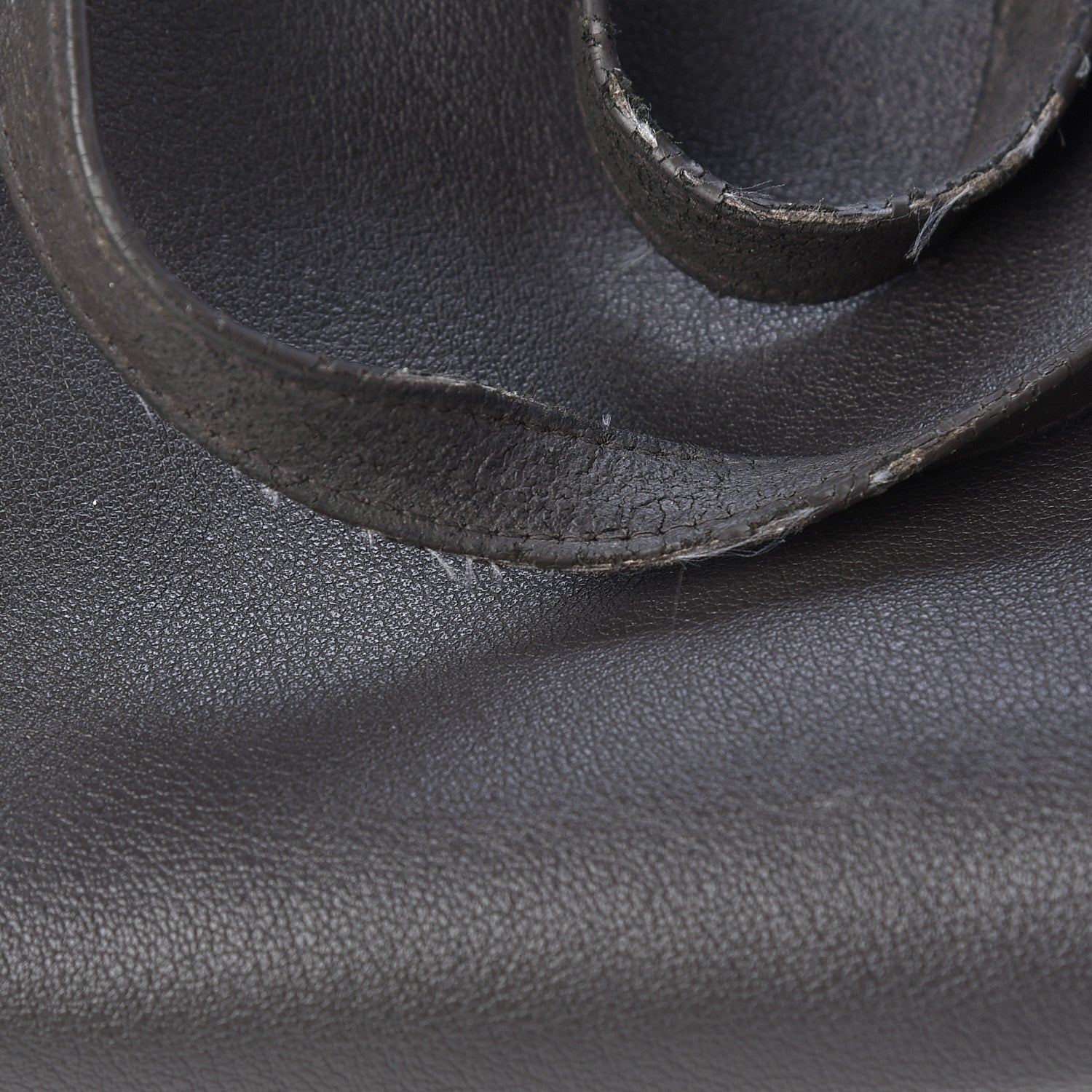Saint Laurent Calfskin Large Shopping Tote Dark Grey 13 of 16