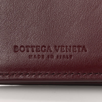 Bottega Veneta Nappa Intrecciato Trifold Wallet Bordeaux 5 of 7