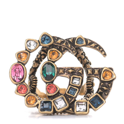 Gucci Crystal Double G Ring M Multicolor 1 of 6