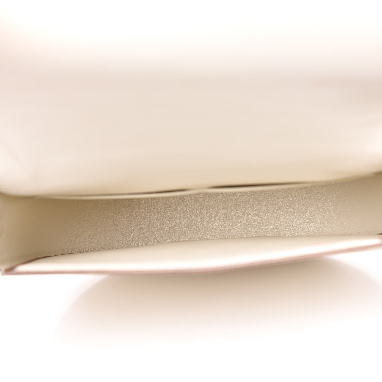 Celine Grained Calfskin Compact Trotteur White 5 of 13