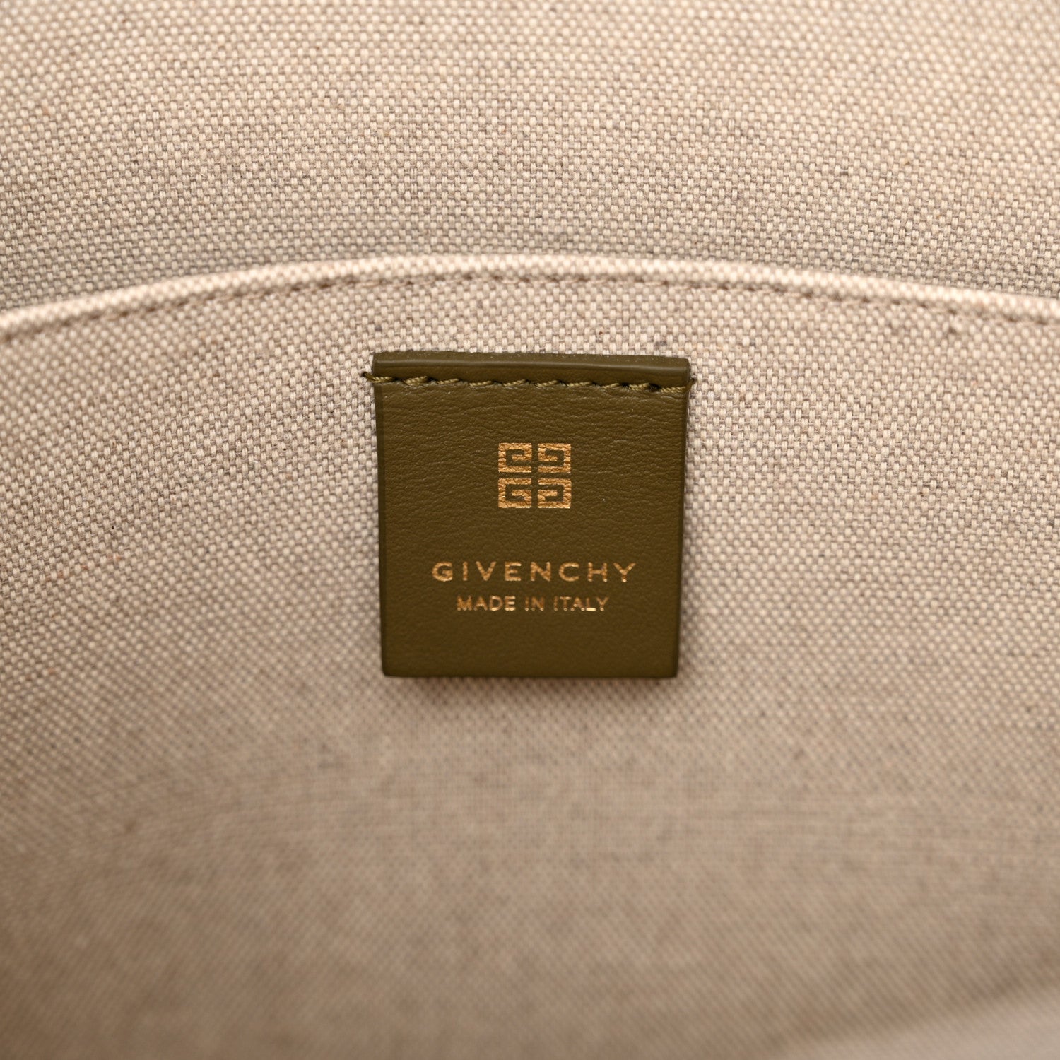 Givenchy Canvas Medium G-Tote Dark Khaki 6 of 11