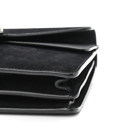 Gucci Suede Small Dionysus Shoulder Bag Black 9 of 9