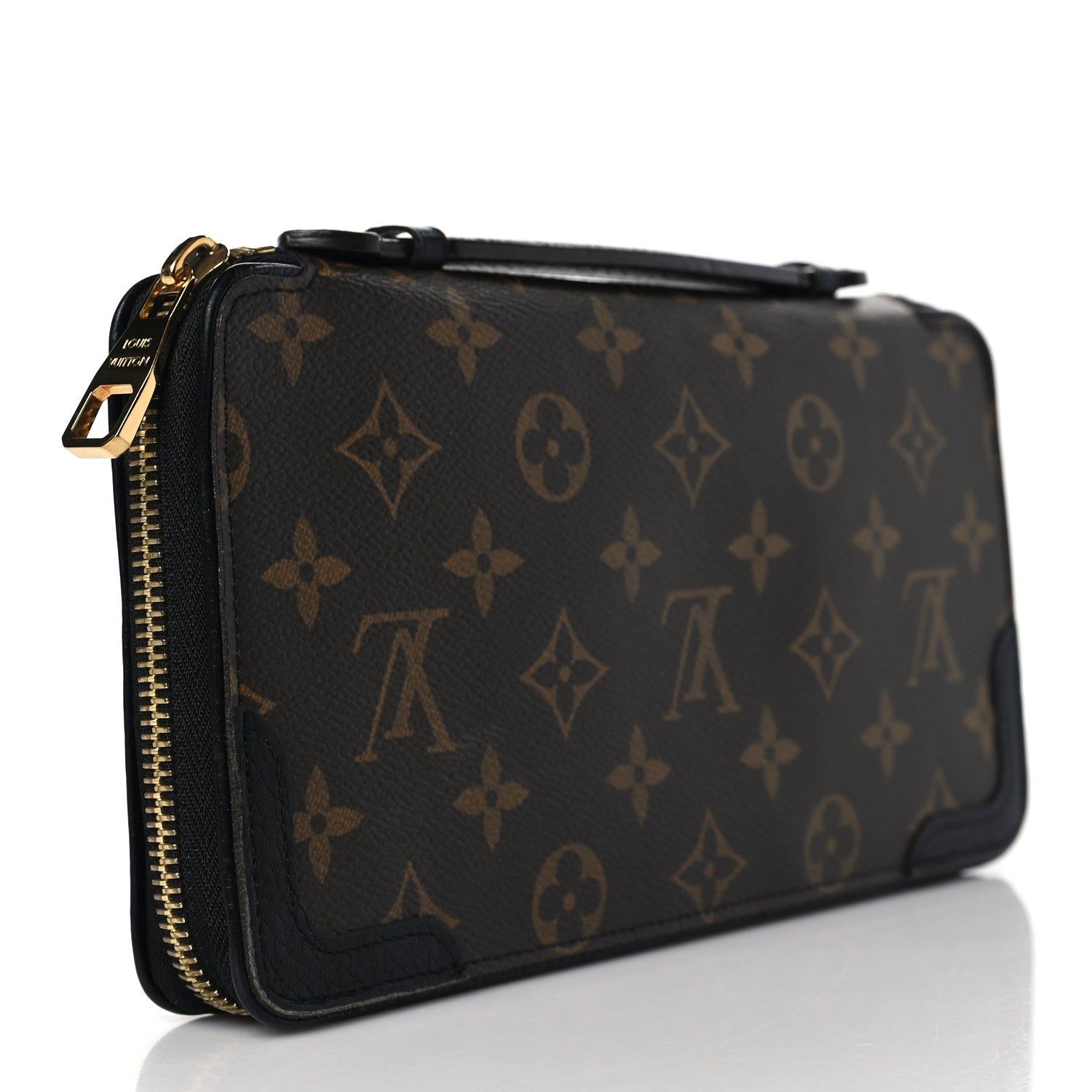 Louis Vuitton Monogram Macassar Zippy XL Wallet 3 of 10