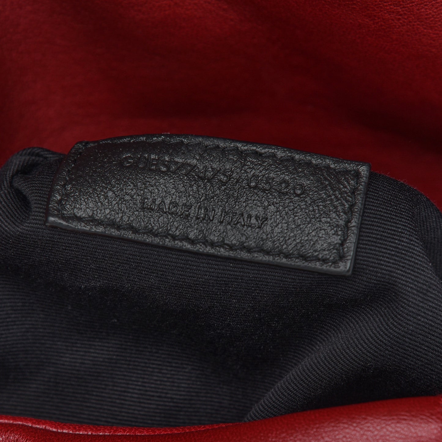 Lambskin Quilted Medium Loulou Puffer Monogram Chain Satchel Opyum Red