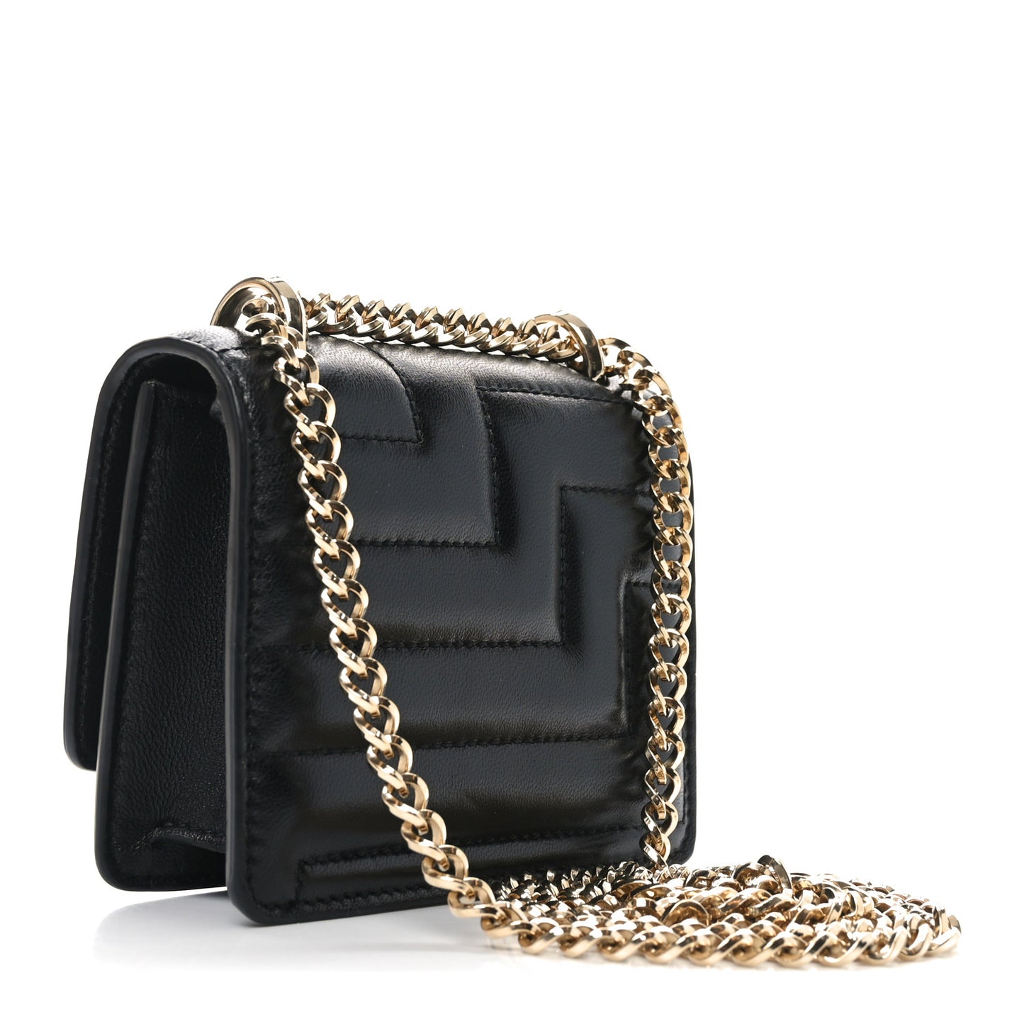 Nappa Quilted Varenne Micro Avenue Quad Black