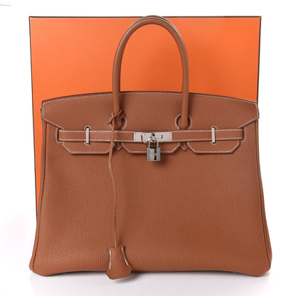 Hermes Togo Birkin 35 Gold 34 of 35