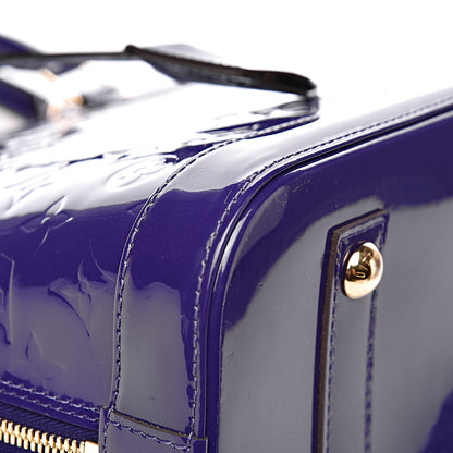 Louis Vuitton Vernis Alma PM Blueberry 8 of 10