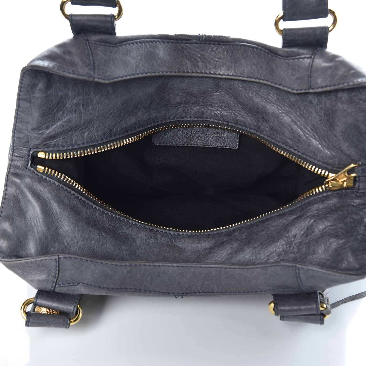 Balenciaga Chevre Giant 21 Gold Hardware Brief Anthracite 5 of 16
