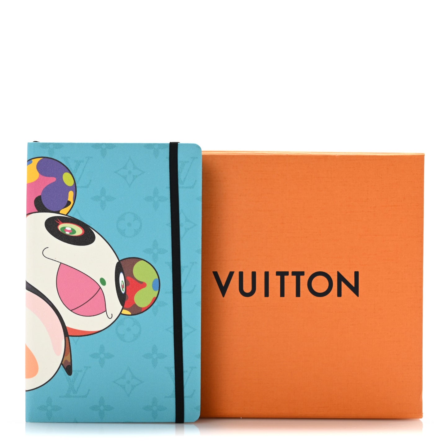 LV x TM Jane Superflat Notebook MM Turquoise