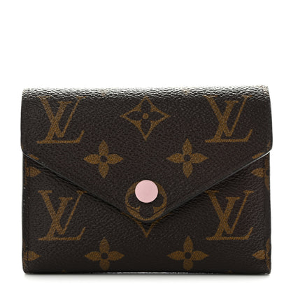 Louis Vuitton Monogram Victorine Wallet Rose Ballerine 1 of 8