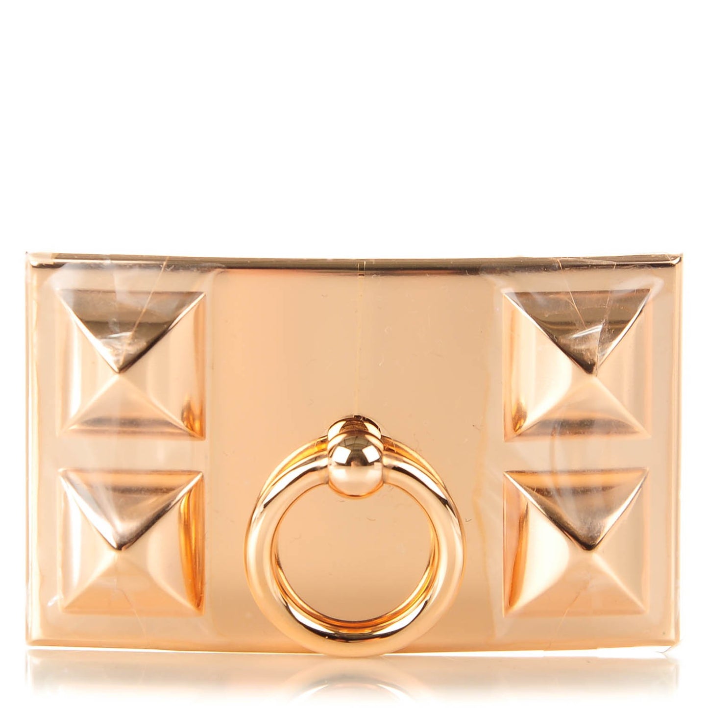 Collier de Chien 32mm Belt Buckle Rose Gold