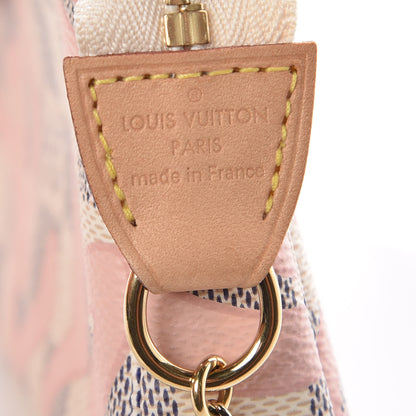 Louis Vuitton Damier Azur Tahitienne Mini Pochette Accessories 7 of 11