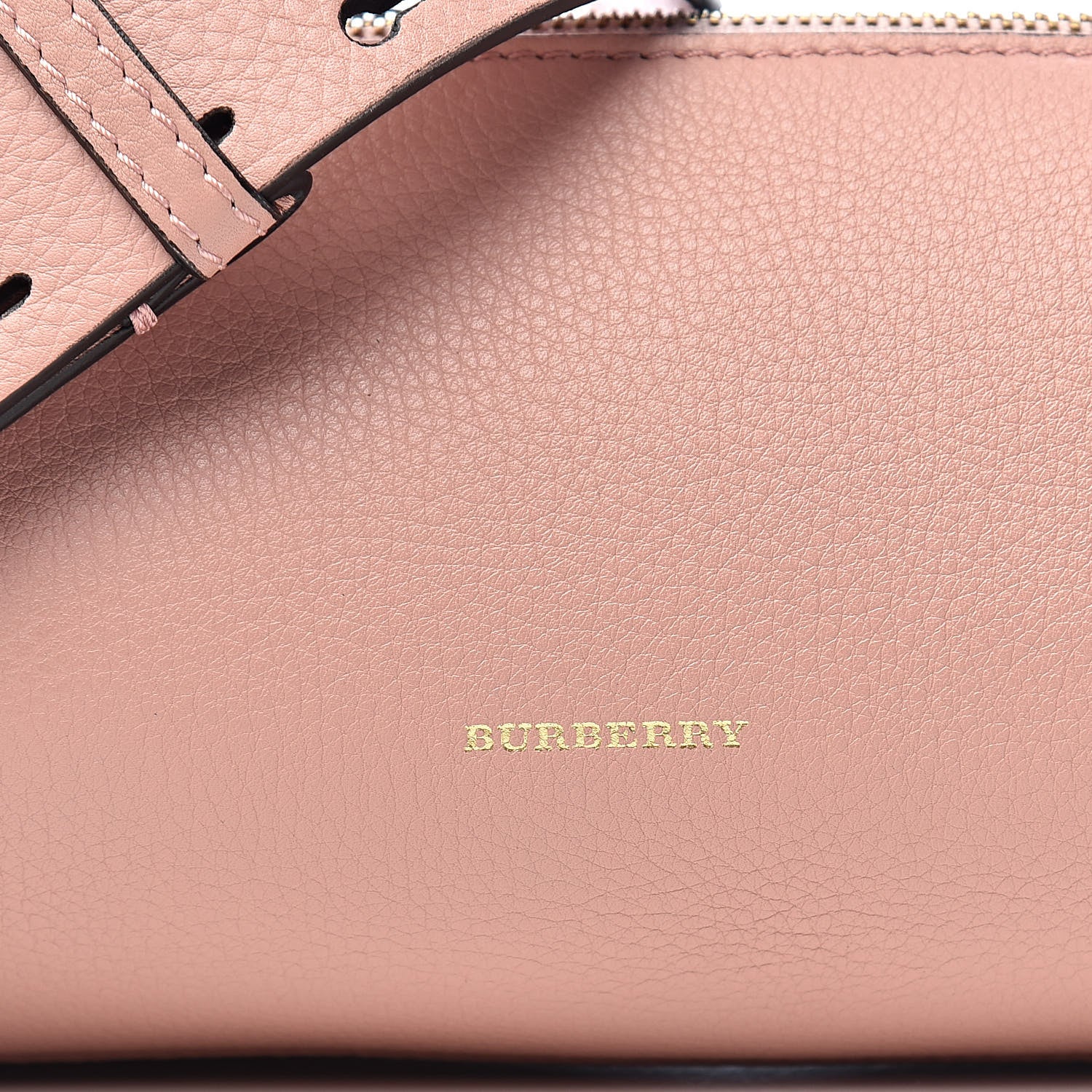 Burberry Calfskin The Barrel Bag Dusty Rose 10 of 10