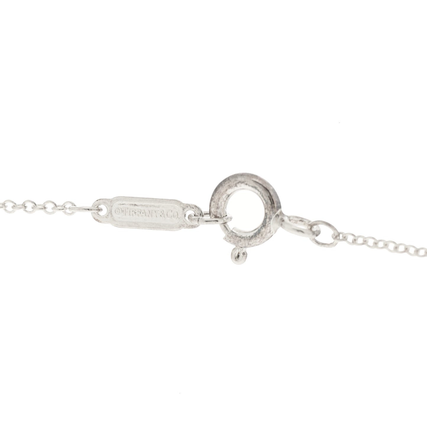 Sterling Silver 1837 Interlocking Circles Pendant Necklace